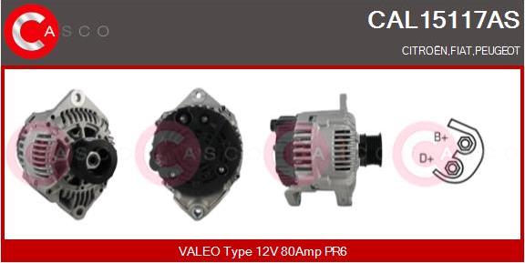 Casco CAL15117AS - Ģenerators adetalas.lv