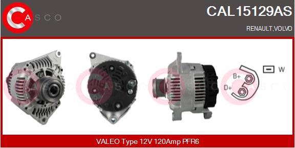 Casco CAL15129AS - Ģenerators adetalas.lv