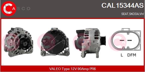 Casco CAL15344AS - Ģenerators adetalas.lv