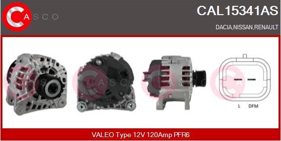 Casco CAL15341AS - Ģenerators adetalas.lv