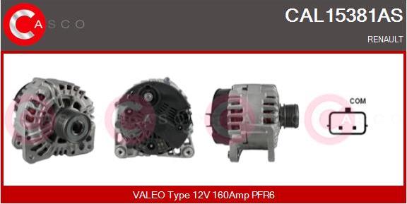 Casco CAL15381AS - Ģenerators adetalas.lv