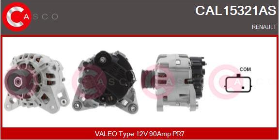 Casco CAL15321AS - Ģenerators adetalas.lv