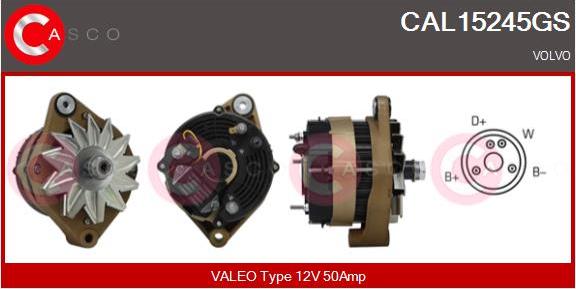 Casco CAL15245GS - Ģenerators adetalas.lv