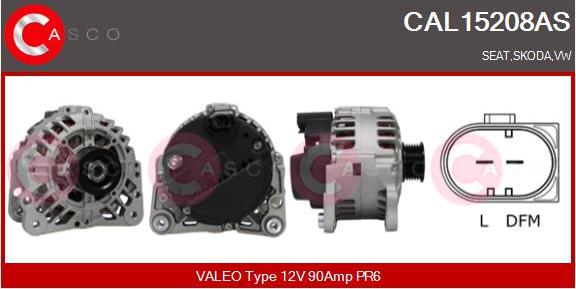 Casco CAL15208AS - Ģenerators adetalas.lv