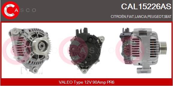 Casco CAL15226AS - Ģenerators adetalas.lv