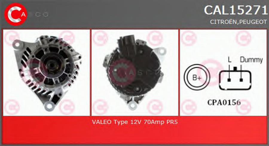 Casco CAL15271 - Ģenerators adetalas.lv