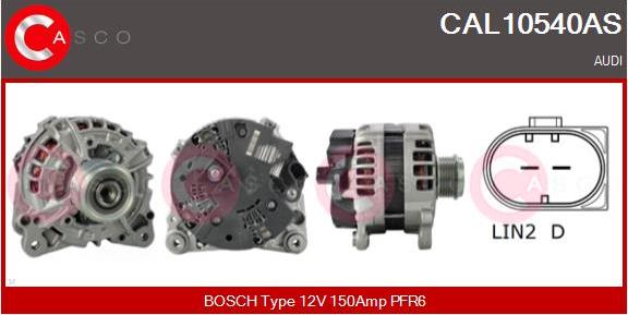 Casco CAL10540AS - Ģenerators adetalas.lv