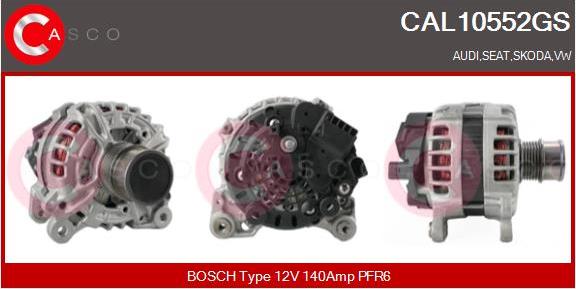 Casco CAL10552GS - Ģenerators adetalas.lv