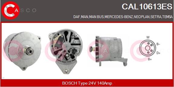 Casco CAL10613ES - Ģenerators adetalas.lv