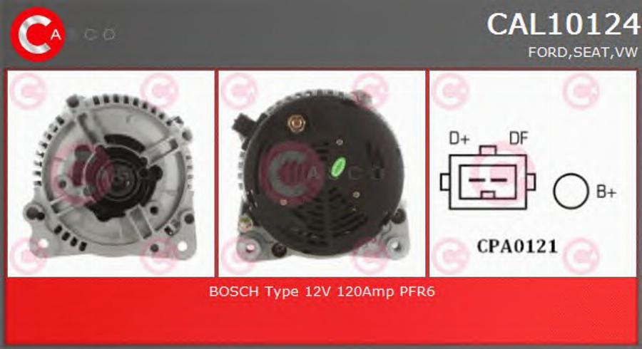 Casco CAL10124 - Ģenerators adetalas.lv