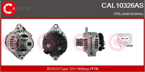 Casco CAL10326AS - Ģenerators adetalas.lv