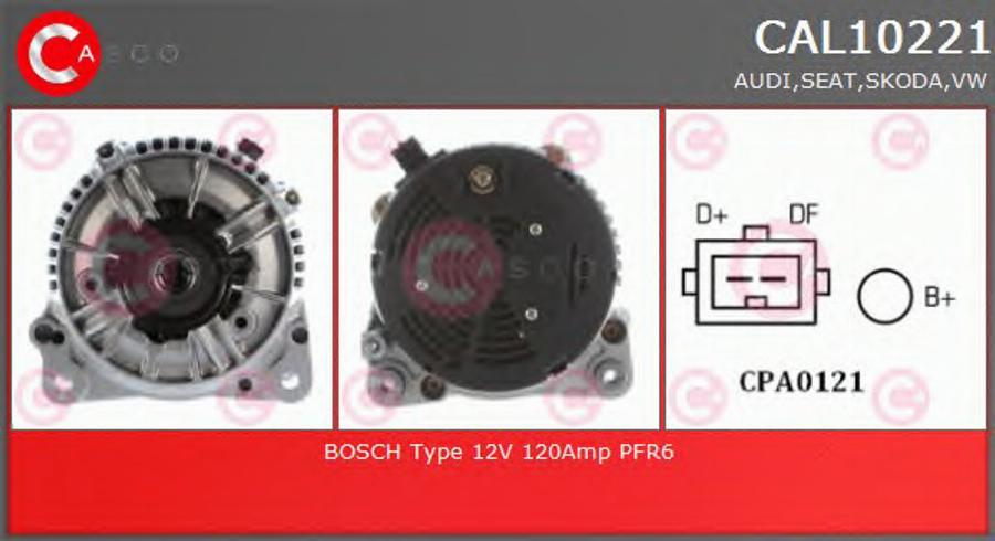 Casco CAL10221 - Ģenerators adetalas.lv