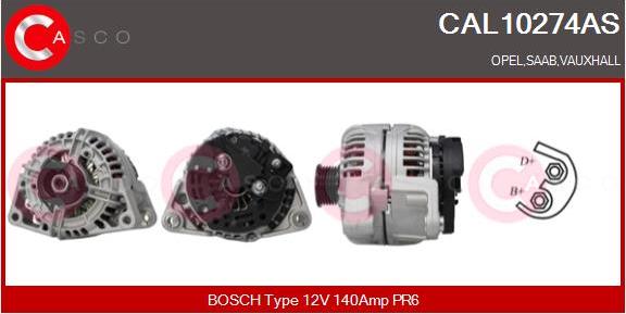 Casco CAL10274AS - Ģenerators adetalas.lv