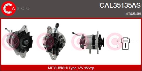 Casco CAL35135AS - Ģenerators adetalas.lv