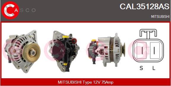 Casco CAL35128AS - Ģenerators adetalas.lv