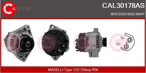 Casco CAL30178AS - Ģenerators adetalas.lv