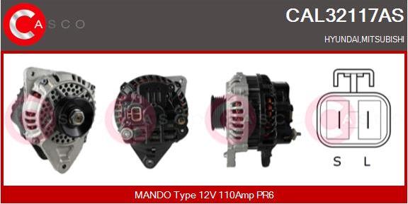 Casco CAL32117AS - Ģenerators adetalas.lv