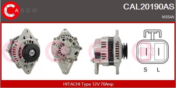 Casco CAL20190AS - Ģenerators adetalas.lv