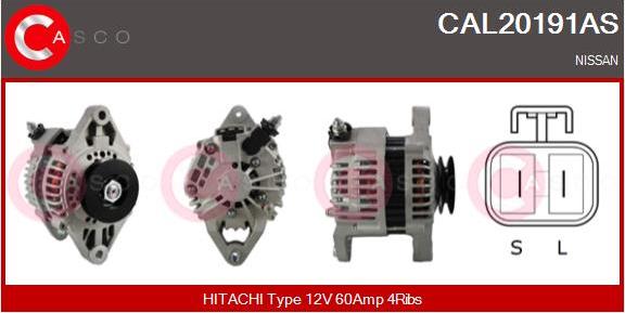 Casco CAL20191AS - Ģenerators adetalas.lv