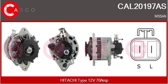 Casco CAL20197AS - Ģenerators adetalas.lv