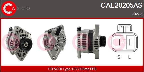 Casco CAL20205AS - Ģenerators adetalas.lv