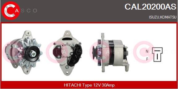 Casco CAL20200AS - Ģenerators adetalas.lv