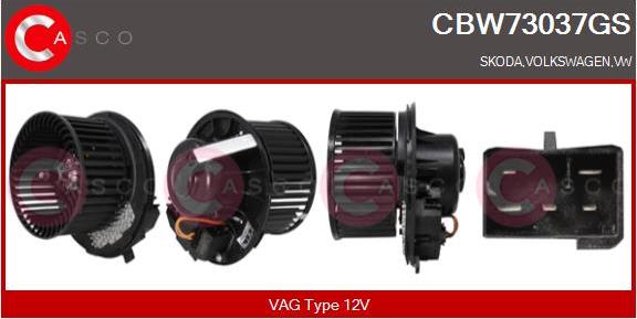 Casco CBW73037GS - Salona ventilators adetalas.lv