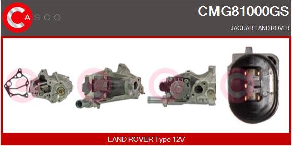Casco CMG81000GS - Izpl. gāzu recirkulācijas modulis adetalas.lv