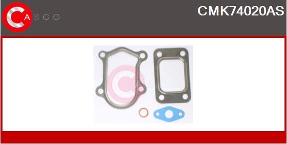 Casco CMK74020AS - Montāžas komplekts, Kompresors adetalas.lv