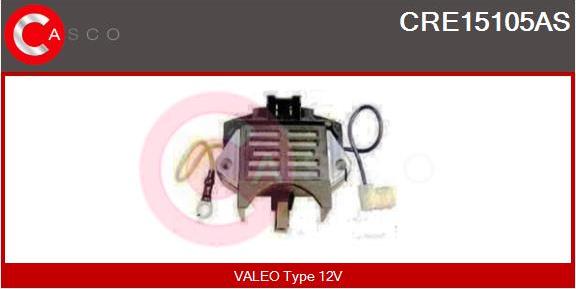 Casco CRE15105AS - Ģeneratora sprieguma regulators adetalas.lv