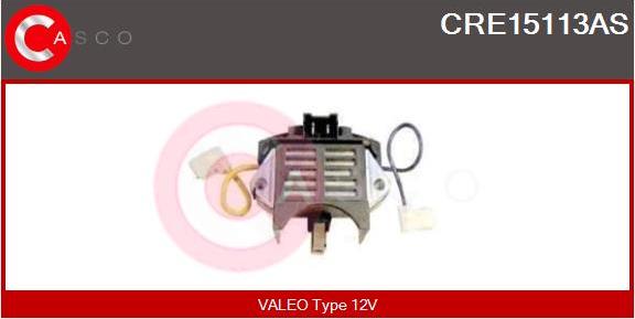 Casco CRE15113AS - Ģeneratora sprieguma regulators adetalas.lv