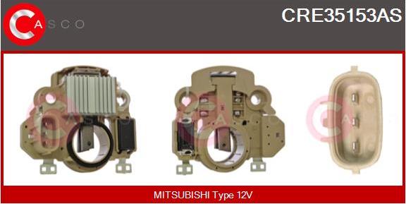 Casco CRE35153AS - Ģeneratora sprieguma regulators adetalas.lv