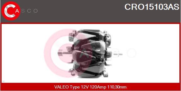 Casco CRO15103AS - Rotors, Ģenerators adetalas.lv