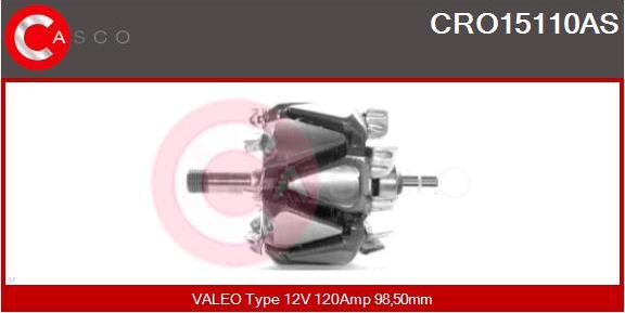 Casco CRO15110AS - Rotors, Ģenerators adetalas.lv