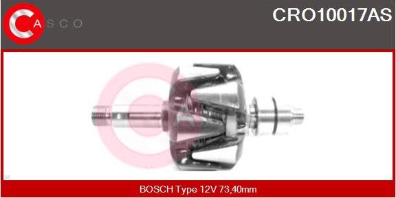 Casco CRO10017AS - Rotors, Ģenerators adetalas.lv