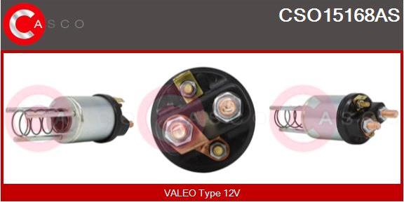 Casco CSO15168AS - Ievilcējrelejs, Starteris adetalas.lv