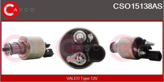 Casco CSO15138AS - Ievilcējrelejs, Starteris adetalas.lv