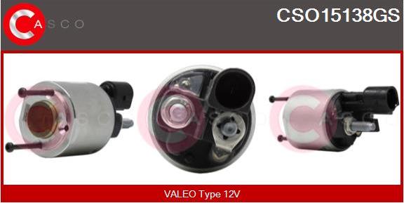 Casco CSO15138GS - Ievilcējrelejs, Starteris adetalas.lv