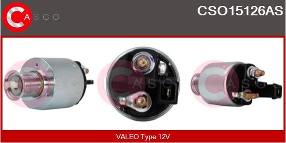 Casco CSO15126AS - Ievilcējrelejs, Starteris adetalas.lv