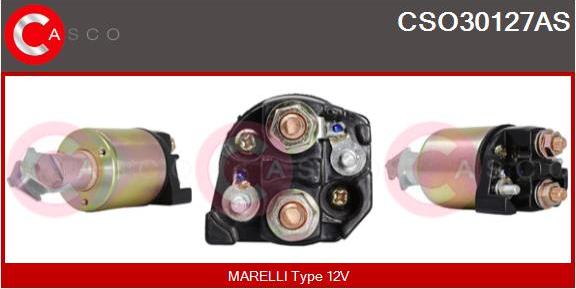 Casco CSO30127AS - Ievilcējrelejs, Starteris adetalas.lv