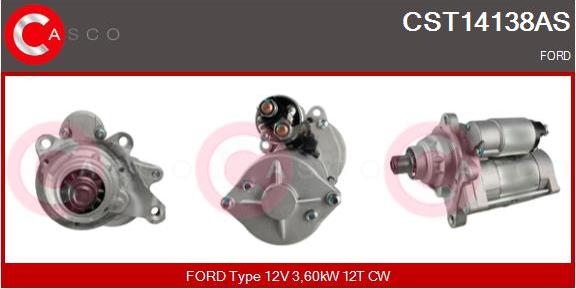 Casco CST14138AS - Starteris adetalas.lv