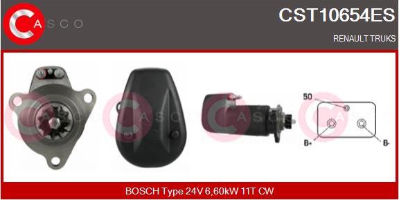 Casco CST10654ES - Starteris adetalas.lv