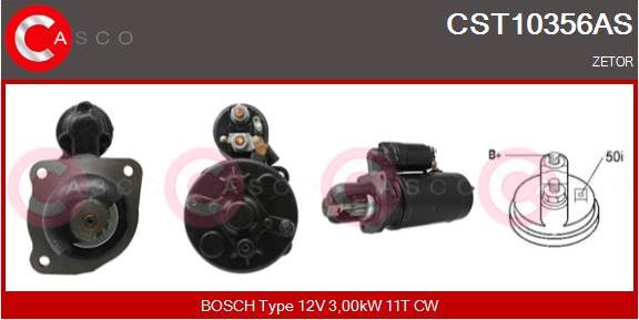 Casco CST10356AS - Starteris adetalas.lv