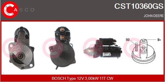 Casco CST10360GS - Starteris adetalas.lv