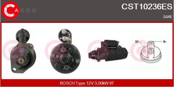 Casco CST10236ES - Starteris adetalas.lv