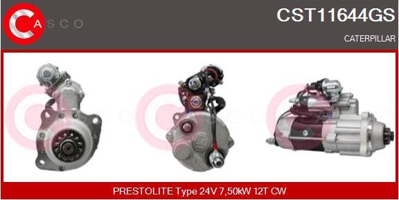 Casco CST11644GS - Starteris adetalas.lv