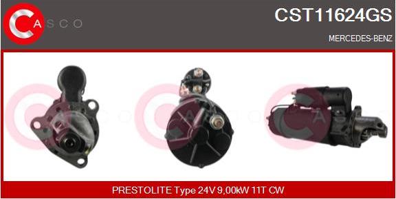 Casco CST11624GS - Starteris adetalas.lv