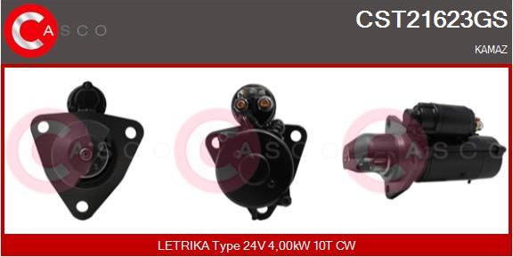 Casco CST21623GS - Starteris adetalas.lv