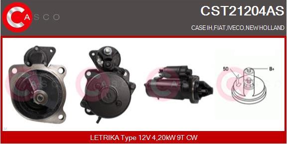 Casco CST21204AS - Starteris adetalas.lv