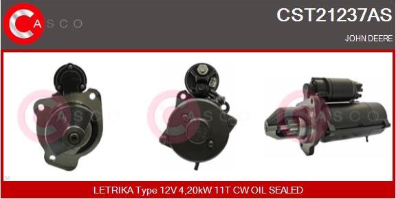 Casco CST21237AS - Starteris adetalas.lv